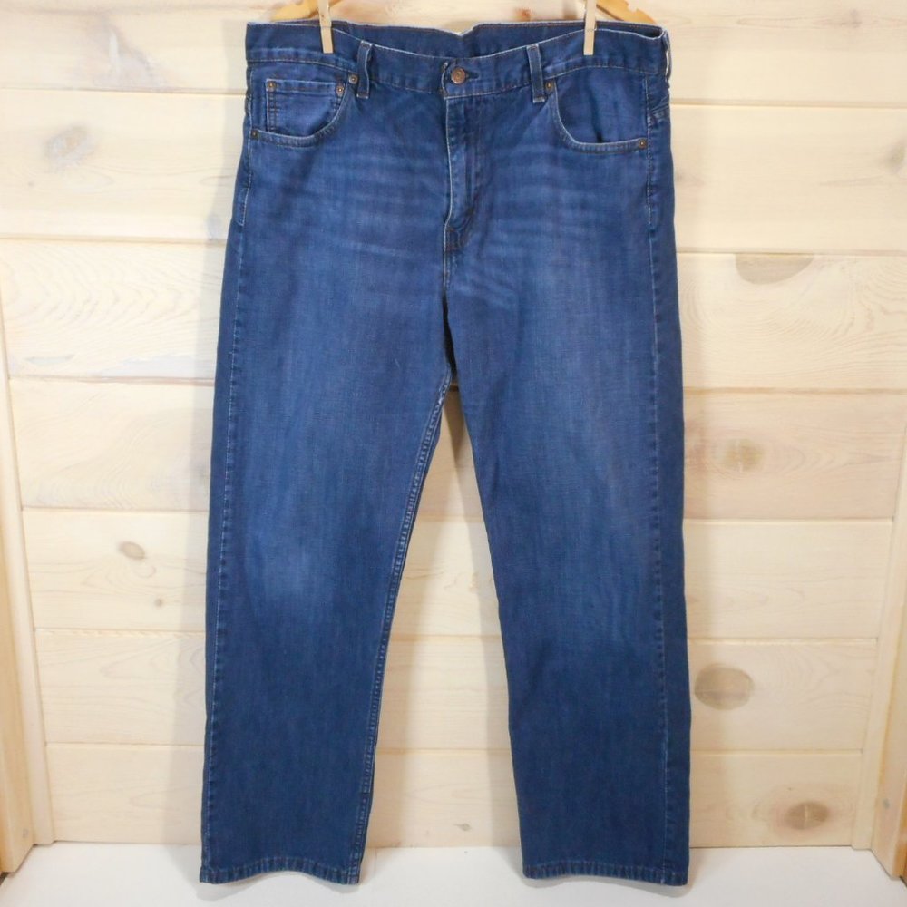 Levi's 569 Men's 36x32 [Actual 38x30.5] Denim 100% Cotton Loose Straight Jeans